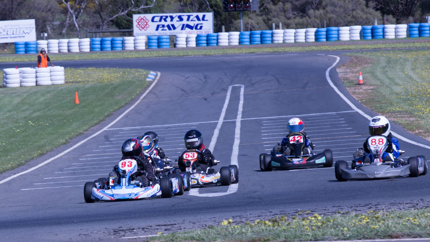 Things are tight at the start