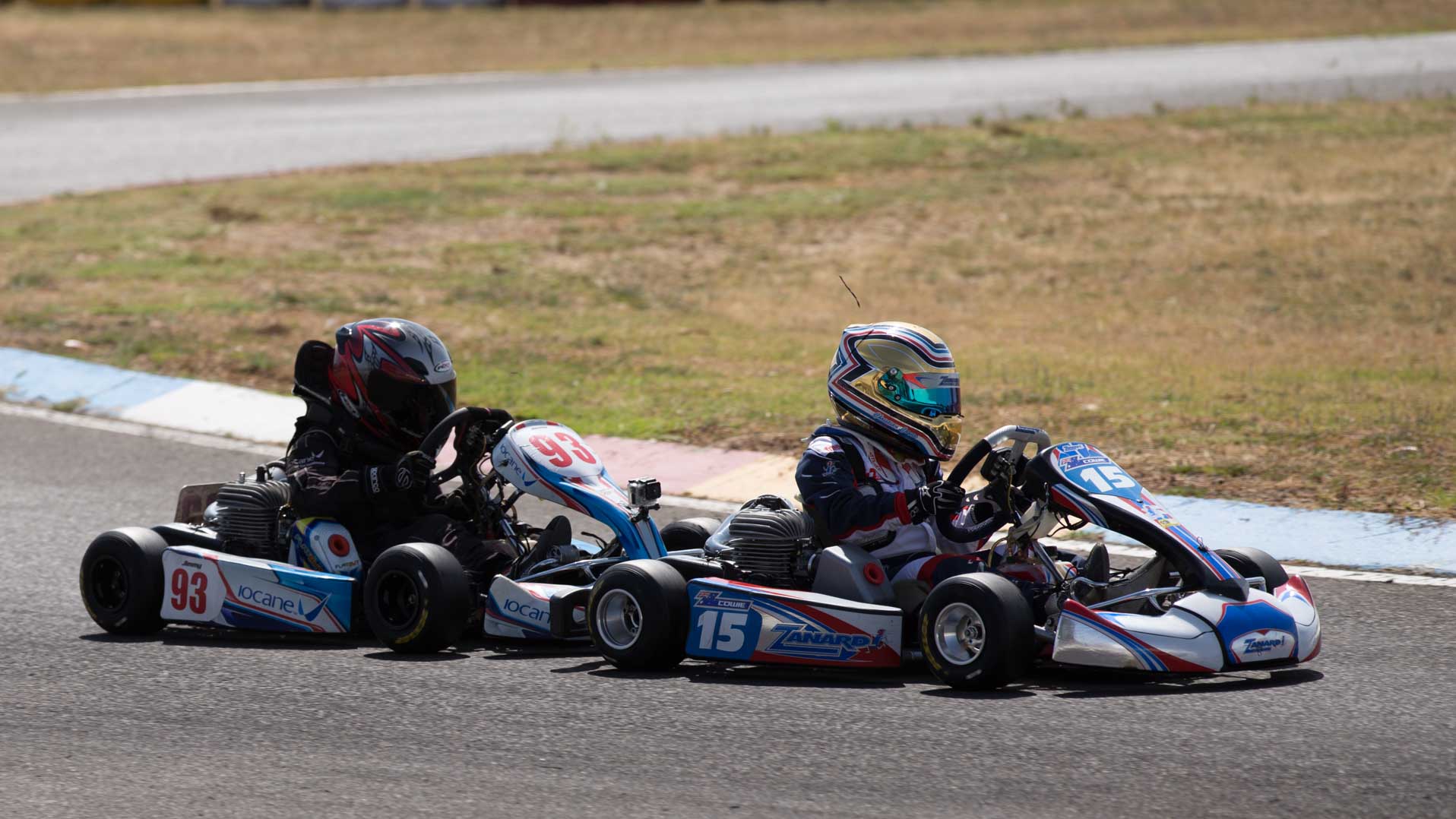Close racing in Cadet 9!