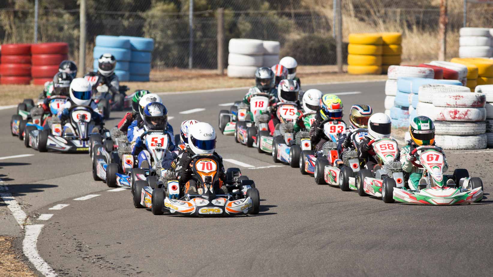 A decent field lined up for Cadet 12