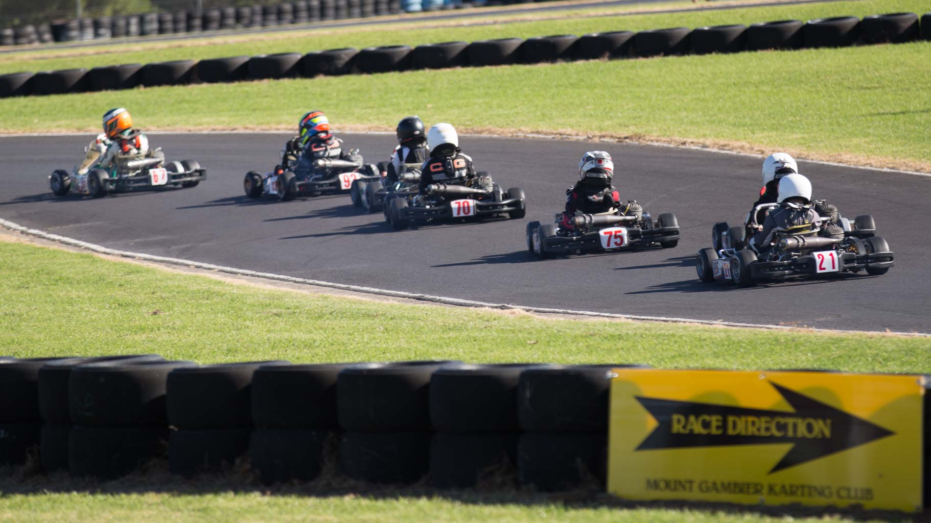 Great weather for racing...