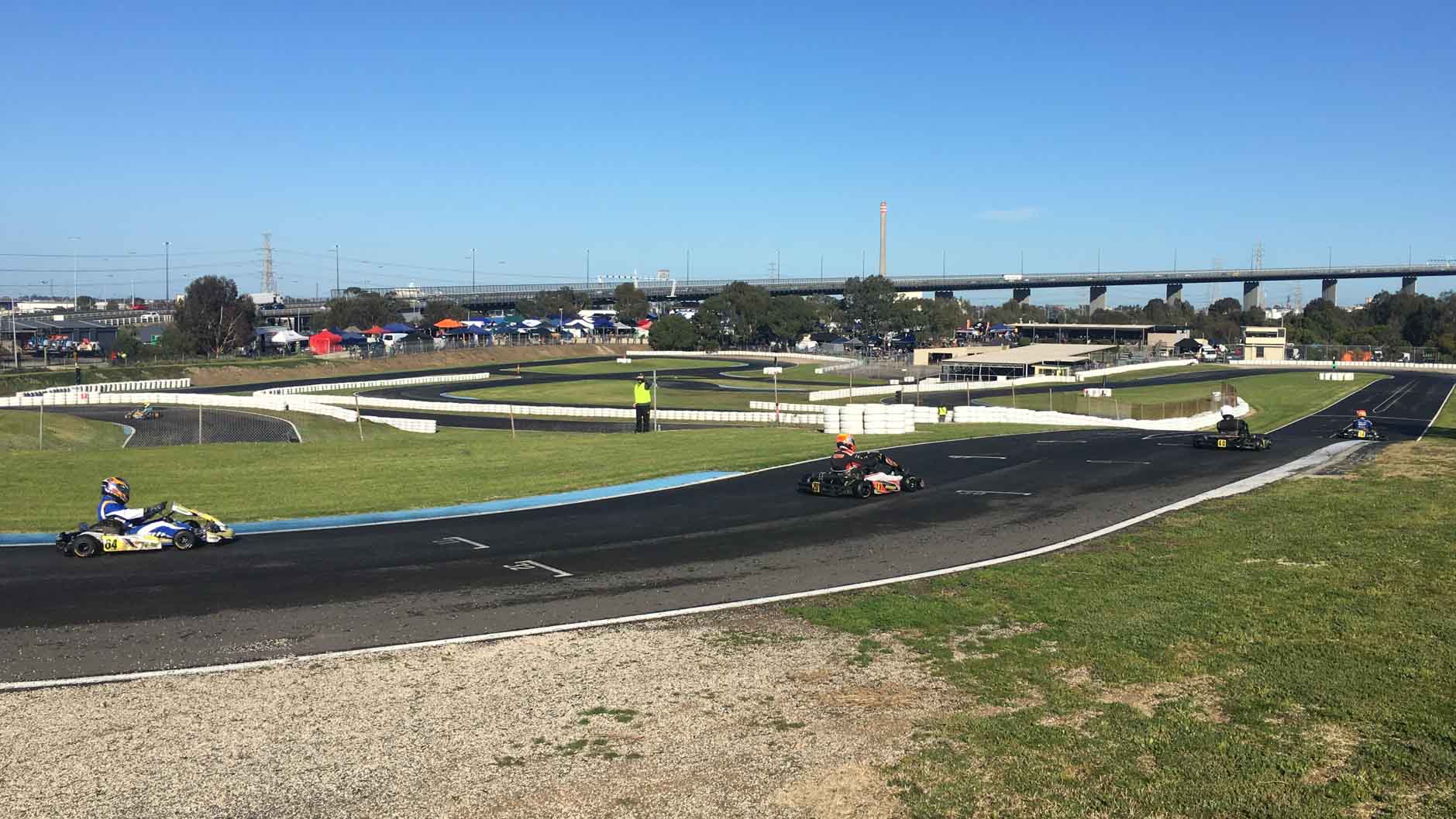 Is that the Westgate bridge in the background?