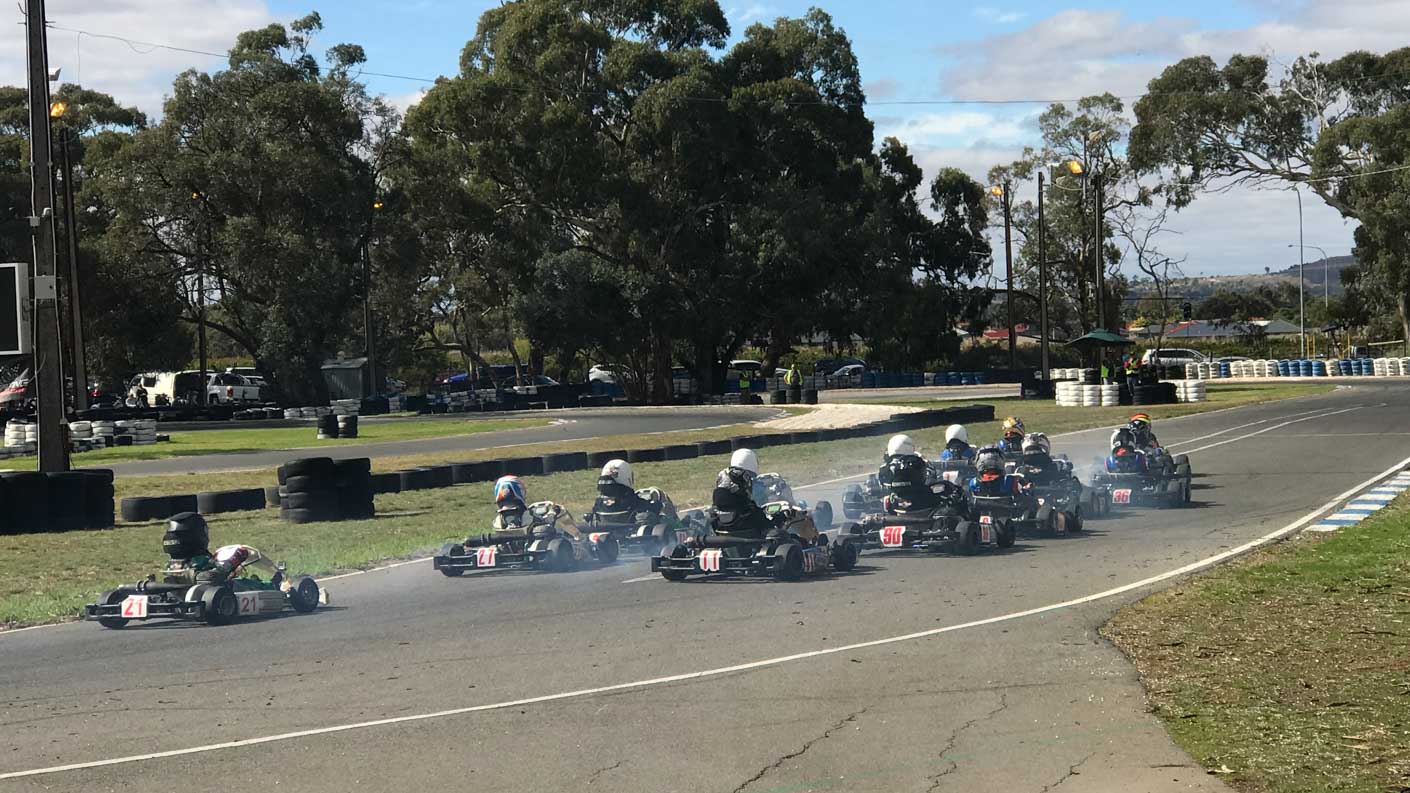 ...and they're off!