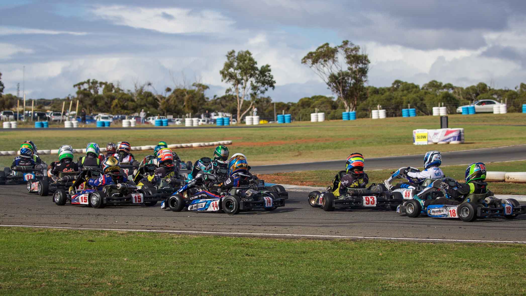 Not quite sure the kart should be facing that way, but it looks recoverable.