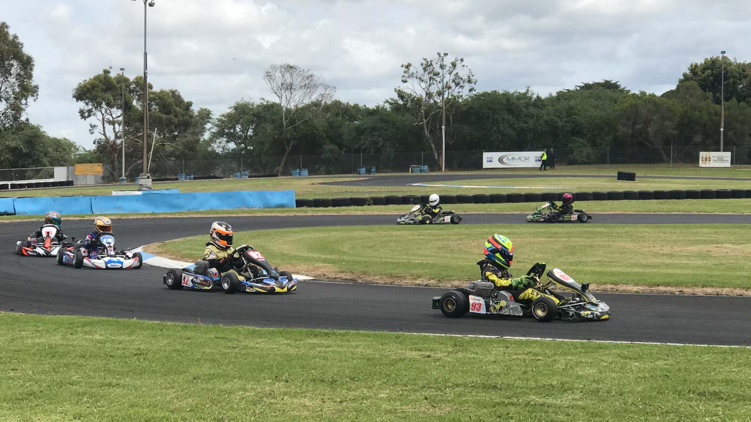 The track looks fantastic - even better from the front...